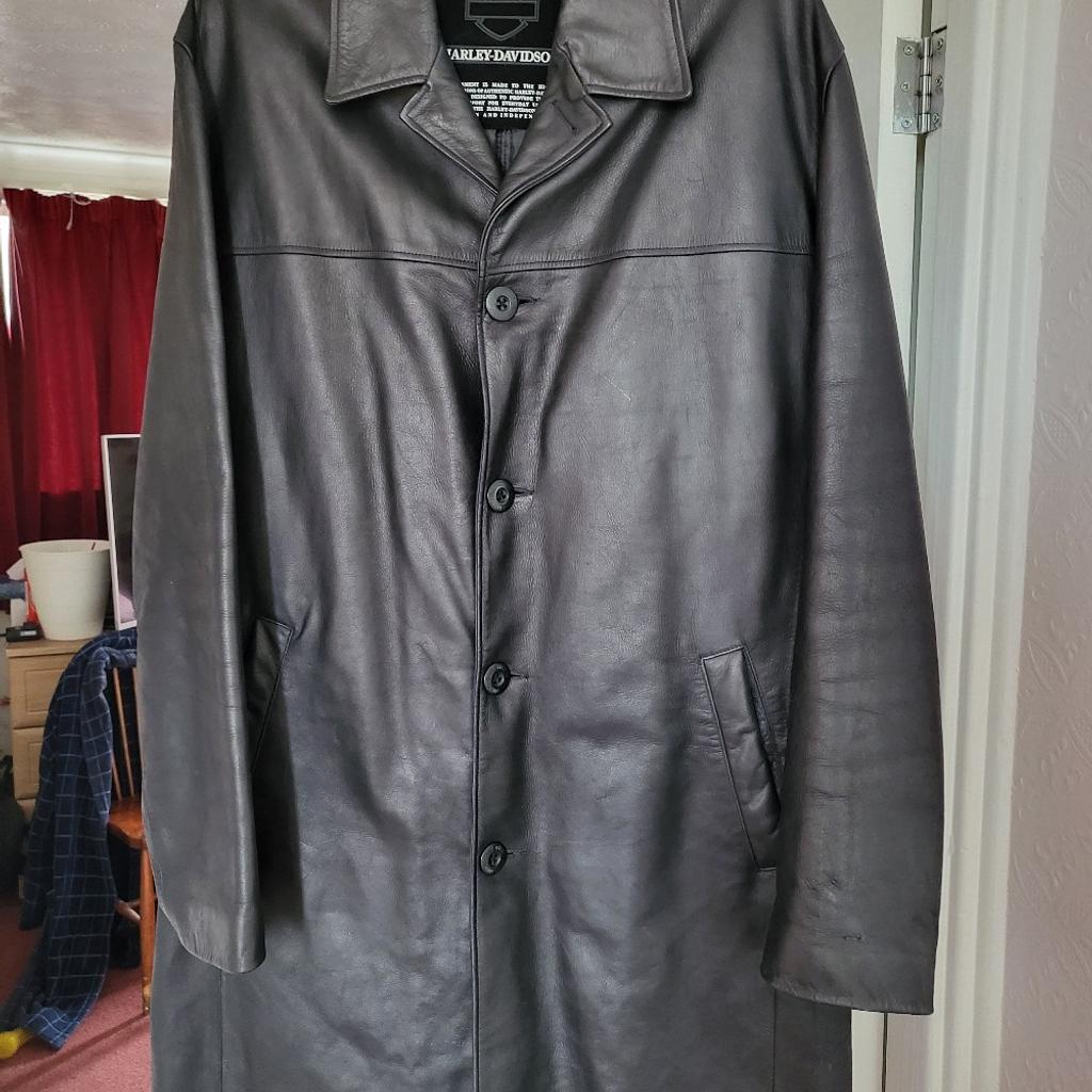 Harley Davidson long leather coat only been worn a couple off times
Cost £600 when new
COLLECTION ONLY