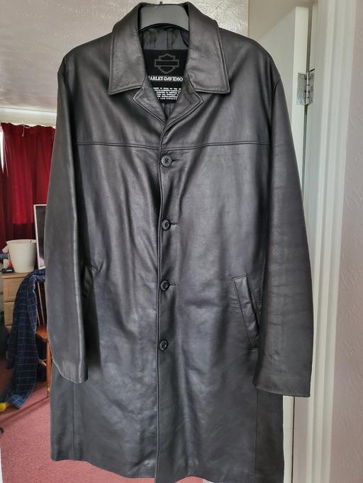 Buy & Sell Staffordshire South Staffordshire - Photos for Harley Davidson long leather coat