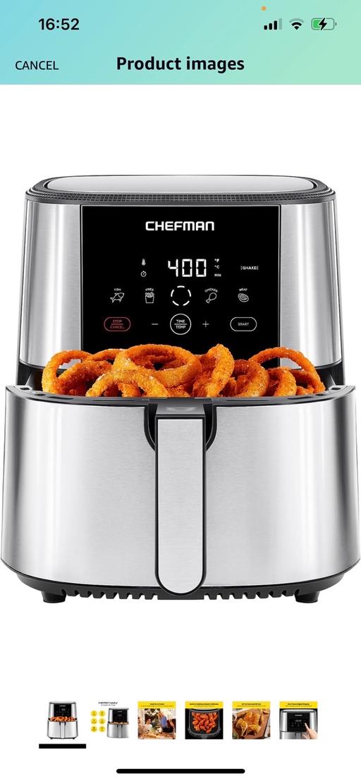 Buy & Sell West Midlands Solihull - Photos for Chefman TurboFry® Touch Air Fryer, XL 7.5