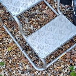 Lightweight Aluminium caravan step made by Millenco, buyer to collect and pay cash , thanks.
