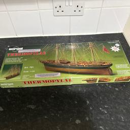 Wooden model kit boat like new