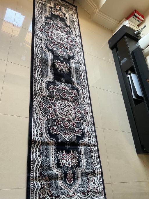 Buy & Sell Leicestershire Leicester - Photos for New turkish long runner black size 300x80cm