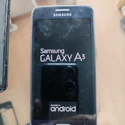 Zu verkaufen ist eine gebrauchtes Samsung Galaxy A3 mit Ladekabel, ohne Simlook ( frei für alle Netze )
 Info siehe Bilder.
Privatverkauf, keine Gewährleistung, keine Rücknahme und keine Garantie