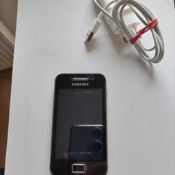 Zu verschenken ist ein gebauchtes Samsung Galaxy Ace GT S5830 mit Ladekabel, ohne Simlook ( frei für alle Netze )
 Info siehe Bilder.
Privatverkauf, keine Gewährleistung, keine Rücknahme und keine Garantie