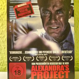 Zum Verkauf steht der Film Alexandras Project in einem Top Sammlerzustand.

Nichtraucherhaushalt.

Versand möglich für 1,60€.