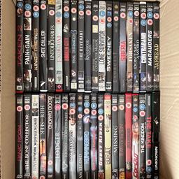 There are over 400 dvd’s. Kids, comedy, westerns, drama, horror and many more. Please message for all the pictures as it will only allow me to add 10 pictures there are 11 in total. Happy to deliver if you live within 10 miles from Dagenham.