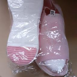 Brand new pink sandals. Size 5