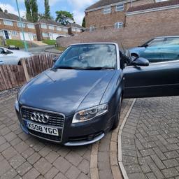 
Audi A4 S line Special Edition SE TFSI 2008 

Much beloved car for sale, quick sale required, sold as seen £3,500.  Can't afford repair due to cost of living crisis. Injector 2 fault, quoted new part/labour £500.00. 

Seen similar for sale without fault £4k 

Gun metal grey with matching colour alloys 

Nice body work, well loved and looked after (if you add a private reg, nobody would guess age, received many compliments and admirers). 

Manual/2 ltr petrol 

Mileage 125846 only 2 owners 

Heated leather/lumbar support/height adjustable seats 

6 gear 

Front wheel drive 

Bose system/6 cd changer 

2 keys 

Adjustable steering colum/wheel 

Leather steering wheel/mounted controls 

Armrest 

Cup holder 

MOT expired May 24, full service up to 2022