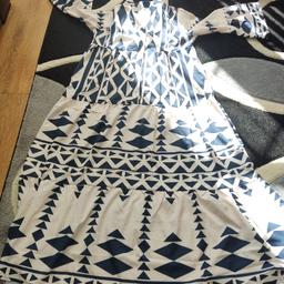 Aztec dress brand new size medium. polyester material