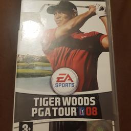 PSP Game PGA Tour Golf 2008
Works fine but disc case is slightly open as shown in picture 
Lots more games for sale and also selling two PSPs
Collection only from Huthwaite 
Sorry can't post