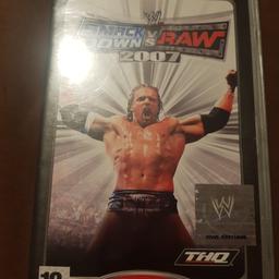 PSP Game Raw 2010
Works fine but disc case is slightly open as shown in picture 
Lots more games for sale and also selling two PSPs
Collection only from Huthwaite 
Sorry can't post