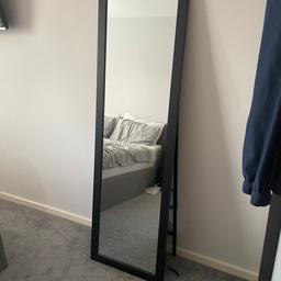 Black stand full length mirror
Like new
Only selling as getting fitted wardrobes