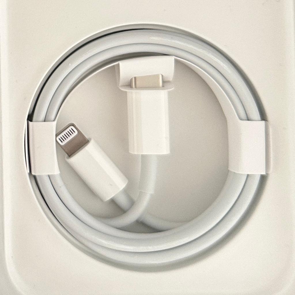 Apple USB-C to Lightning Cable (1m)

Connect your iPhone, iPad or iPod with Lightning connector to your USB-C- or Thunderbolt 3 (USB-C)-enabled Mac for syncing and charging, or to your USB-C-enabled iPad for charging.

You can also use this cable with your Apple
18W, 20W, 29W, 30W, 61W, 87W or 96W
USB-C Power Adapter to charge your iOS device and even take advantage of the fast-charging feature on selected iPhone and iPad models.

Available now.

Collection only - Enfield EN2 area near Gordon Hill train station. Cash or Bank transfer.

Serious buyers only. My 5 star rating speaks for itself.