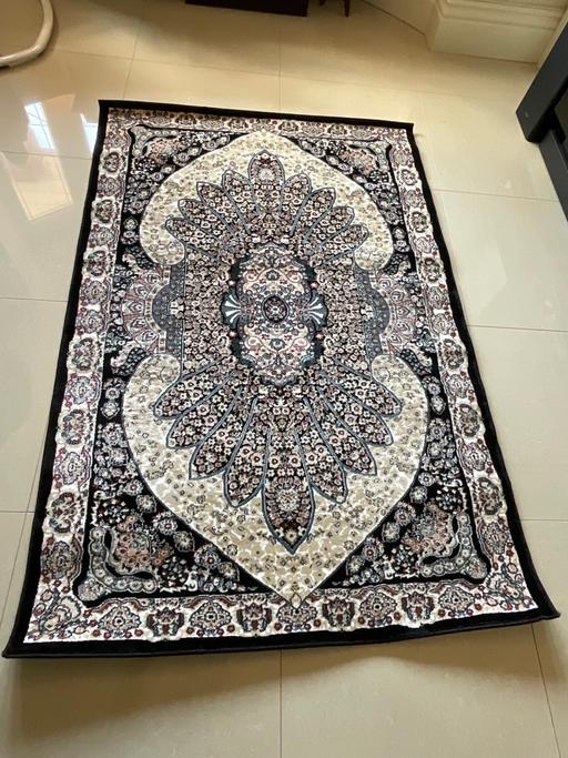 Buy & Sell Leicestershire Leicester - Photos for New luxury turkish black rugs size 180120cm