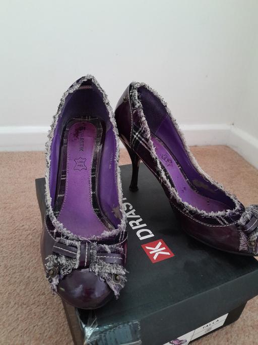 Buy & Sell West Yorkshire Kirklees - Photos for drastik purple shoes size 7