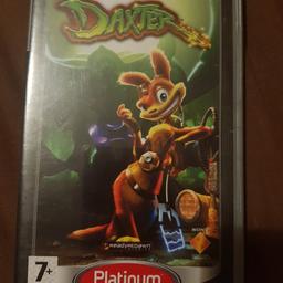 PSP Game Daxter 
Works fine but disc case is slightly open as shown in picture 
Lots more games for sale and also selling two PSPs
Collection only from Huthwaite 
Sorry can't post