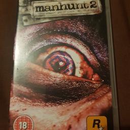 PSP Game Manhunt 2
Lots more games for sale and also selling two PSPs
Collection only from Huthwaite 
Sorry can't post