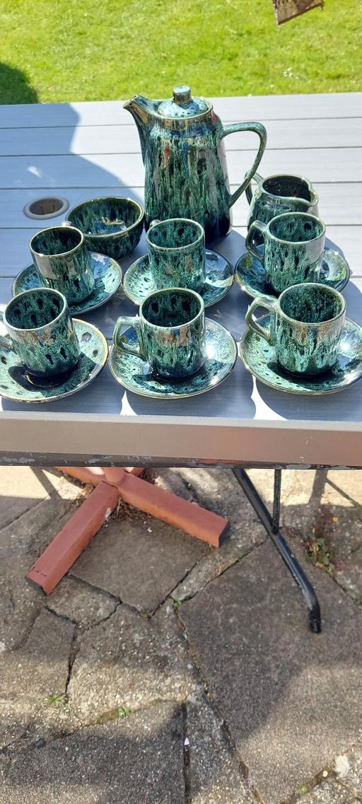 Buy & Sell Essex Rochford - Photos for Vintage Glazed Coffee Set