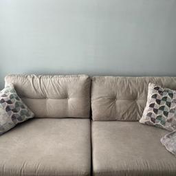 Sofology large sofa. Steel legs. In excellent condition.