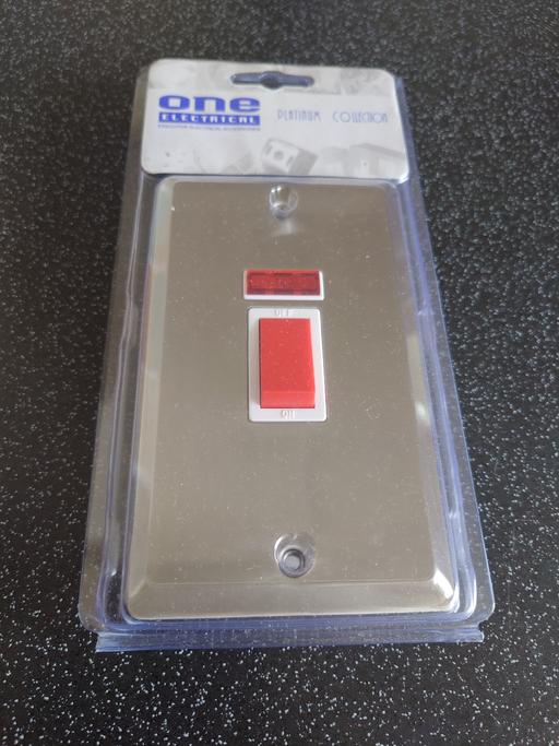 Buy & Sell Leicestershire Charnwood - Photos for Stainless steel 45A double pole switch