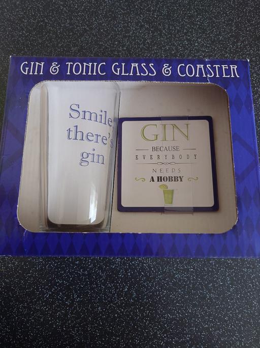 Buy & Sell Leicestershire Charnwood - Photos for Gin glass and coaster set