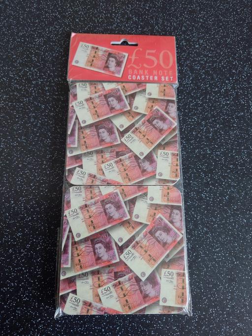 Buy & Sell Leicestershire Charnwood - Photos for £50 bank note coaster set