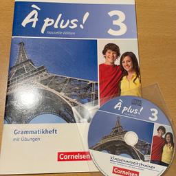 À Plus! 3, französisches Grammatikheft mit Übungen inkl Klassenarbeitstrainer als CD von Cornelsen