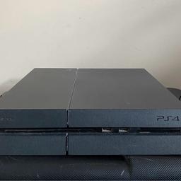 PS4 1TB storage with new power cable HDMI cable and white controller
minimal scratches as seen in photos
Never been opened as seen with stickers still on the back
In perfect condition
no noisy fan which occurs with most consoles

Message for more information if needed