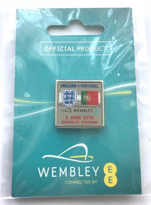 Buy & Sell Lancashire Blackburn with Darwen - Photos for England v Portugal 2016 Official Match Badge