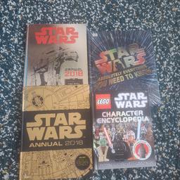 Star wars Annuals and lego book