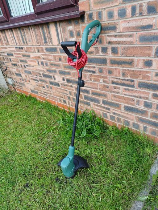 Buy & Sell Blackburn with Darwen Lancashire - Photos for Bosch easy lightweight garden strimmer VGC