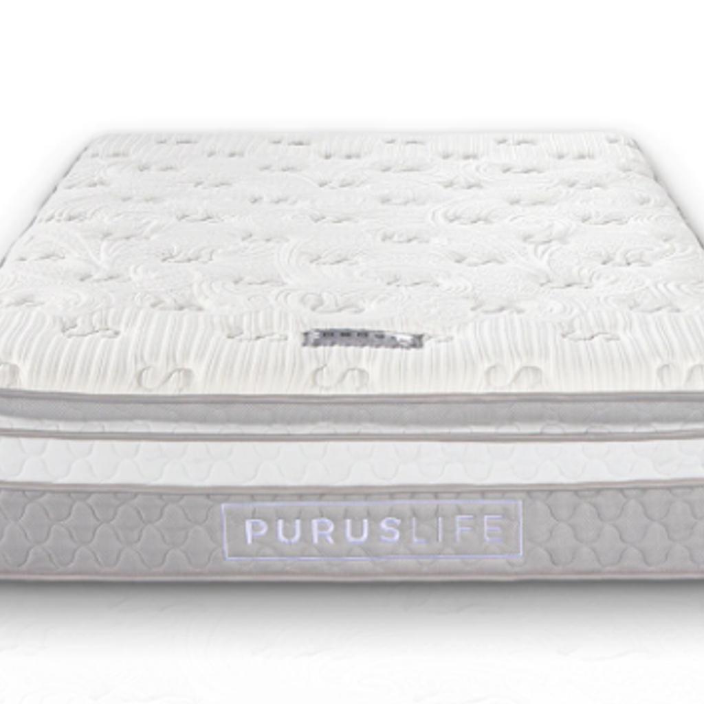 ✅✅✅(OPEN TO OFFERS)✅✅✅

Selling a used mattress in great condition, only had for 6 months, this is a brand mattress 'PURUS LIFE' paid £699, selling for only £129, selling due to purchase of electric bed that requires 2 single mattresses, therefore can no longer use the Super King Size one, thought I would advertise here for someone who wants a big, quality, luxury matreess for cheap. Priced low for quick sale. Please contact if interested.

The Azure 3000 Mattress with Pillow Top is designed with a Purus Life pocket spring system to give your body the right amount of support it needs, plus it has multiple layers of euro temperature regulating foam for the ultimate comfort and Luxury in mind. The materials and pocket sprung system is uniquely designed to help both side sleepers who require pressure relief, as well as back sleepers who enjoy an overall level of comfort.

SIZE 6FT - Super King: 180W 200L 33H