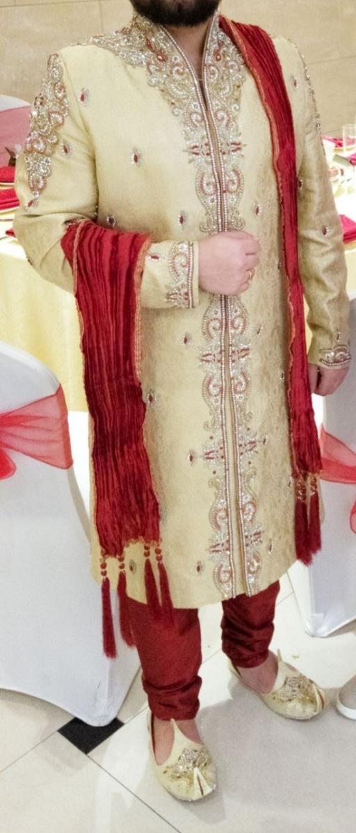 Buy & Sell Barking and Dagenham Barking - Barking and Dagenham - Photos for ASIAN WEDDING SHERWANI SUIT FOR GROOM 