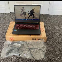 Msi 11th gen gaming laptop 64 bit operating system. Windows 11.
Msi katana gf66 gaming laptop
Excellent condition not used alot like new. Transfer on collection.
Collection only from PR1 6YE