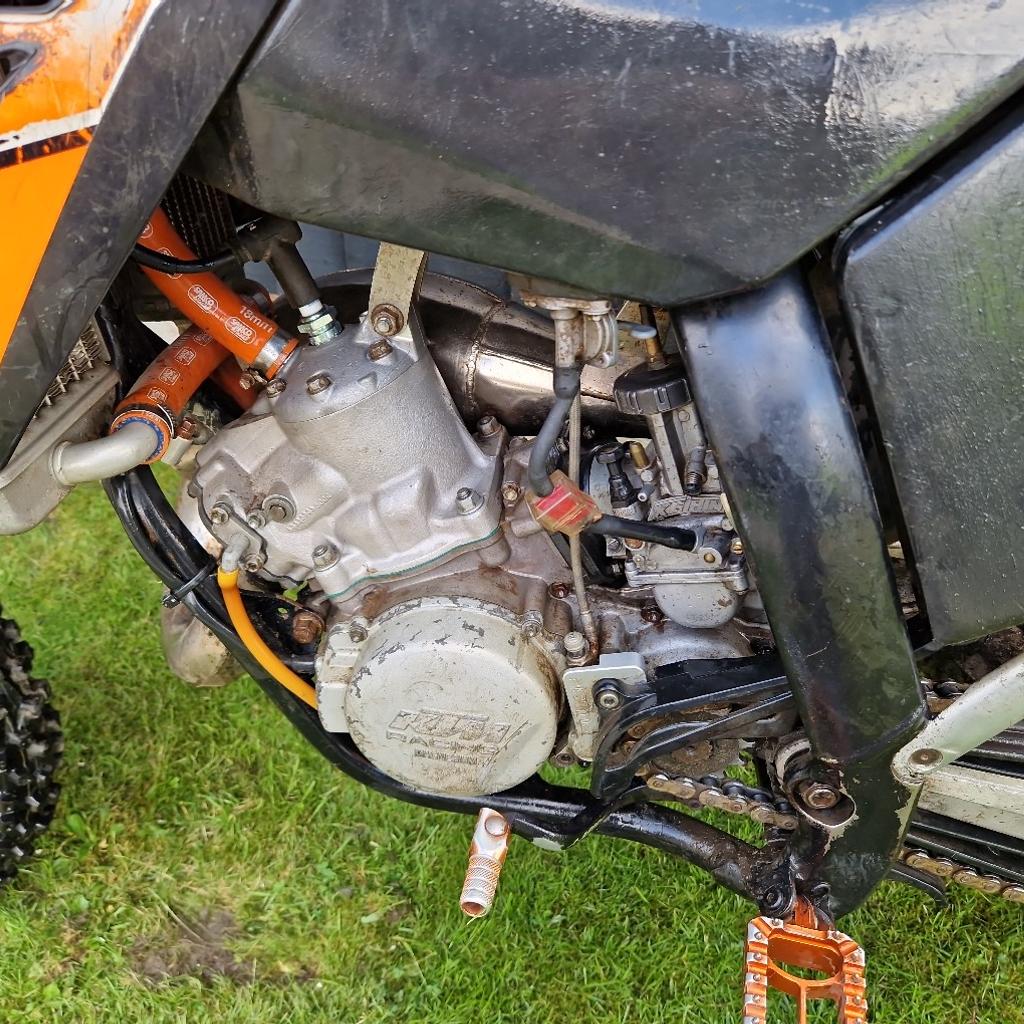 KTM 125 SX FOR SALE 2007
JUST HAD BRAND NEW CYLINDER, NEW HEAD, NEW PISTON, CRANKSHAFT BEARINGS.
NOT SINCE REBUILT NEEDS BEDDING IN.