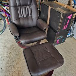 vibrating chair and foot stool cost £295