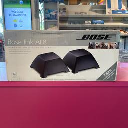 Bose Link AL8
Set aus Sende und Empfangseinheit für kabellose Audio Vernetzung für Bose Lifestyle Systeme