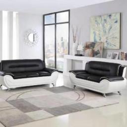 Looking for a sleek and stylish sofa set that will add a touch of elegance to your home or office?
 Look no further than the shirza 3+2 Sofa Set!
This modern design features minimal lines and chrome feet details, making it perfect for any home or office environment. It also offers 3 colour options, so you can choose the one that best suits your style.
Material:	Eco-friendly Faux Leather
Sofa Care:	Wipe with Soft Cloth
Fire Safety:	Compliant with UK Fire Regulations Act.

3 Seater Width:	190 cm
2