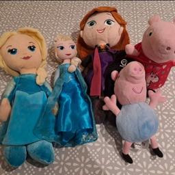 5 Stk. Puppen Frozen Anna Elsa und Peppa Wutz
* Bitte seht auch meine anderen Angebote an - Kombiversand natürlich möglich!
* Privatverkauf daher keine Garantie, Gewährleistung, Umtausch oder Rückgabe