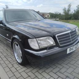 w140 S320 mercedes benz,very reluctant sale.Only selling due to ulez expansion,that said,I'm waiting for details from Mercedes headquarters regarding emissions status on this vehicle,there is a possibility it may comply.Now about this big cat,im not going to oversell it in my description,if you know these big cats enough said.This one is in beautiful black,rare colour,relatively low mileage,well maintained,silky smooth,service history,mot till November 2nd,must stress,will be selling vehicle with original set of monoblocks,will add picture.usual refinements such as double glazed glass,soft close doors and boot,value of these overengineered cats are only going one way,sound investment.No swops,wheels selling separately etc,time wasters will be ignored,only enquire if serious,thanks for looking,I will respond to genuine questions.