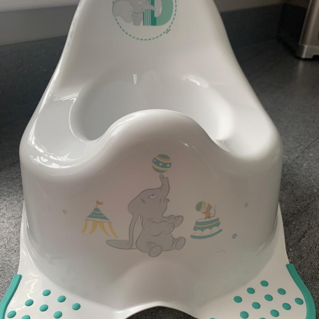 Bought for my granddaughter but she went straight on to the toilet rather than use the potty.