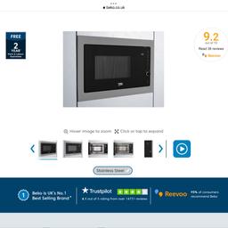 Built in microwave brand new