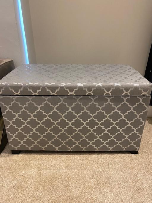 Buy & Sell North West London Hampstead - North West London - Photos for Grey ottoman bench