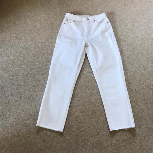 Buy & Sell Kent Ashford - Photos for Topshop Straight Mid Rise Denim Trousers