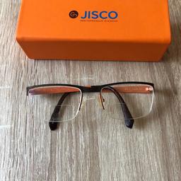 Marke Jisco
Farbe braun/orange
Neupreis 150,00€
Sehr leicht
Sehstärkecauf Bild 4 zu sehen