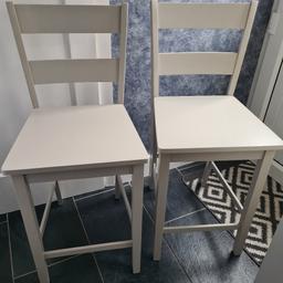 Size H95, W41.5, D49.5cm.

Seat height 60cm.

Solid wood frame with solid wood legs and Solid wood seat

#summersale

Max user weight per chair 130kg.

Individual chair weight 6kg.

Excellent condition, pickup Huyton L36