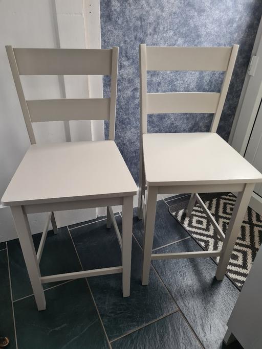 Buy & Sell Merseyside Knowsley - Photos for 2 x tall solid wood stools