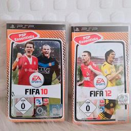 #summersale

Biete hier FIFA 10 und FIFA 12
(SONY PSP Spiele) zum Verkauf an.

Preis pro Spiel : 5 €

Versand möglich:
Hermes oder DHL
(auch über BüWa möglich,
dabei keine Sendungsverfolgung möglich)

Wir sind ein tierfreier Nichtraucherhaushalt🚭

privat Verkauf!!!

Ich habe noch weitere Anzeigen geschaltet☝🏼
viel Spaß beim stöbern!!!