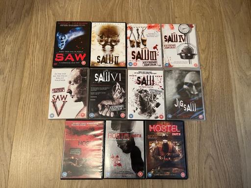 Buy & Sell Antrim and Newtownabbey Belfast - BT5 - Photos for Saw & Hostel DVD Collection