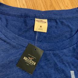 Women’s hollister t-shirt, size Medium. Brand new with tags. Pet and smoke free home.